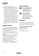 Preview for 30 page of Parkside 355054 2004 Instructions Manual