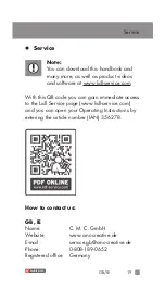 Preview for 19 page of Parkside 356278 2004 Operation And Safety Notes Translation Of The Original Instructions