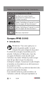 Preview for 22 page of Parkside 356278 2004 Operation And Safety Notes Translation Of The Original Instructions