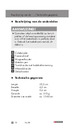 Preview for 32 page of Parkside 356278 2004 Operation And Safety Notes Translation Of The Original Instructions