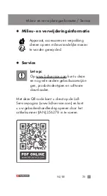 Preview for 35 page of Parkside 356278 2004 Operation And Safety Notes Translation Of The Original Instructions