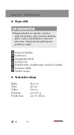 Preview for 40 page of Parkside 356278 2004 Operation And Safety Notes Translation Of The Original Instructions