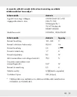 Preview for 35 page of Parkside 359513 2101 Operation And Safety Notes