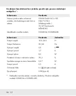 Preview for 84 page of Parkside 359513 2101 Operation And Safety Notes