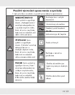 Preview for 103 page of Parkside 359513 2101 Operation And Safety Notes