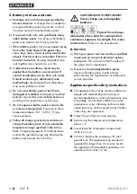 Preview for 10 page of Parkside 363935 2010 Translation Of The Original Instructions