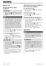 Preview for 12 page of Parkside 363935 2010 Translation Of The Original Instructions