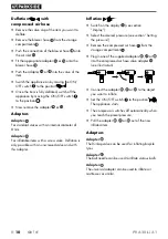 Preview for 14 page of Parkside 363935 2010 Translation Of The Original Instructions