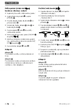 Preview for 80 page of Parkside 363935 2010 Translation Of The Original Instructions