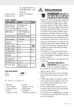 Preview for 7 page of Parkside 364690 2101 Operation And Safety Notes