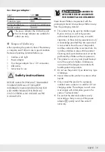 Preview for 19 page of Parkside 365091 2101 Operation And Safety Notes