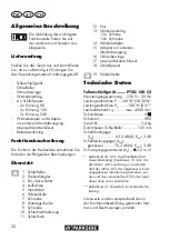 Preview for 32 page of Parkside 373869 2104 Original Instructions Manual