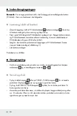 Preview for 26 page of Parkside 374243 2104 Operation And Safety Notes