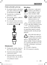 Preview for 52 page of Parkside 383526 2107 Operating Instructions Manual