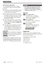 Preview for 34 page of Parkside 384506 2107 Original Instructions Manual