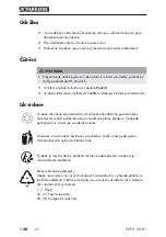 Preview for 40 page of Parkside 391623 2201 Operating Instructions Manual