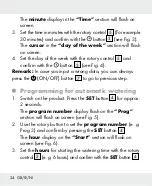 Preview for 24 page of Parkside 393778 2104 Operation And Safety Notes