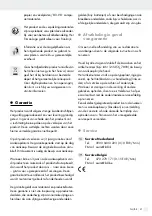 Preview for 21 page of Parkside 40W PSCD 1 A1 Operation And Safety Notes