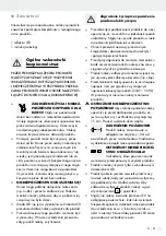 Preview for 23 page of Parkside 40W PSCD 1 A1 Operation And Safety Notes