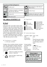 Preview for 30 page of Parkside 40W PSCD 1 A1 Operation And Safety Notes