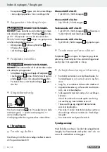 Preview for 34 page of Parkside 43001 Operation And Safety Notes