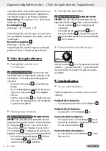 Preview for 52 page of Parkside 43001 Operation And Safety Notes