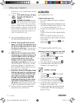 Preview for 26 page of Parkside 75272 Operation And Safety Notes