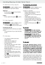 Preview for 26 page of Parkside 90879 Operation And Safety Notes Translation Of Original Operation Manual