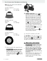 Preview for 16 page of Parkside 90983 Operation And Safety Notes