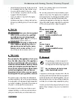 Preview for 17 page of Parkside 90983 Operation And Safety Notes