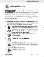 Preview for 44 page of Parkside AIR SANDBLASTING GUN -  2 Operation And Safety Notes