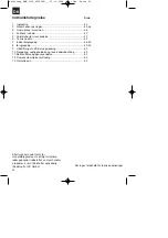 Preview for 42 page of Parkside BMH 1100 Operation And Safety Notes