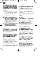 Preview for 14 page of Parkside EURO 270/8/24 Operating Instructions Manual