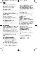 Preview for 62 page of Parkside EURO 270/8/24 Operating Instructions Manual