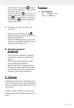 Preview for 19 page of Parkside HG02905 Assembly, Operating And Safety Instructions