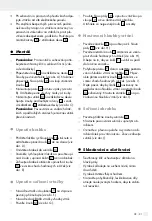 Preview for 21 page of Parkside HG02905 Assembly, Operating And Safety Instructions