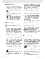 Preview for 6 page of Parkside KH 3116 ANGLE GRINDER Operation And Safety Notes