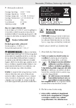 Preview for 25 page of Parkside KH 3168 ROTARY SANDER Operation And Safety Notes