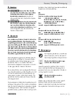 Preview for 52 page of Parkside PABS 10.8 A1 - MANUAL 3 Operation And Safety Notes