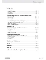 Preview for 4 page of Parkside PABS 10.8 A1 - MANUAL 4 Operation And Safety Notes