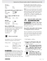 Preview for 6 page of Parkside PABS 10.8 A1 - MANUAL 4 Operation And Safety Notes