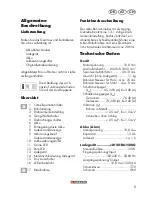 Preview for 5 page of Parkside PABSW10.8 B3 Original Instructions Manual