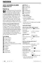 Preview for 20 page of Parkside PAEXS 20-Li A1 Original Instructions Manual