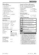 Preview for 86 page of Parkside PAFS 550 A1 Translation Of The Original Instructions