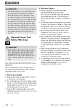 Preview for 8 page of Parkside PAK 16 A1 Original Instructions Manual