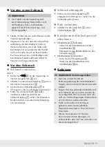 Preview for 51 page of Parkside PASP 18 A1 Operation And Safety Notes