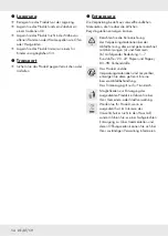 Preview for 54 page of Parkside PASP 18 A1 Operation And Safety Notes