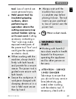 Preview for 26 page of Parkside PBH 1500 C3 Operation Manual