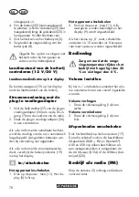 Preview for 78 page of Parkside PBRA 20-Li B2 Translation Of The Original Instructions