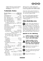 Preview for 9 page of Parkside PBS 2 D4 Translation Of The Original Instructions